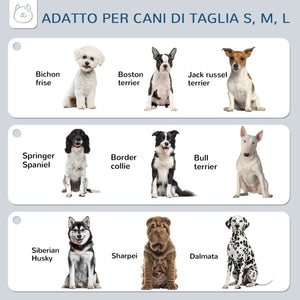 Set 2 Ciotole per Cani 1,2 Litri 44x27,7x28 cm in ABS e Acciaio Grigio