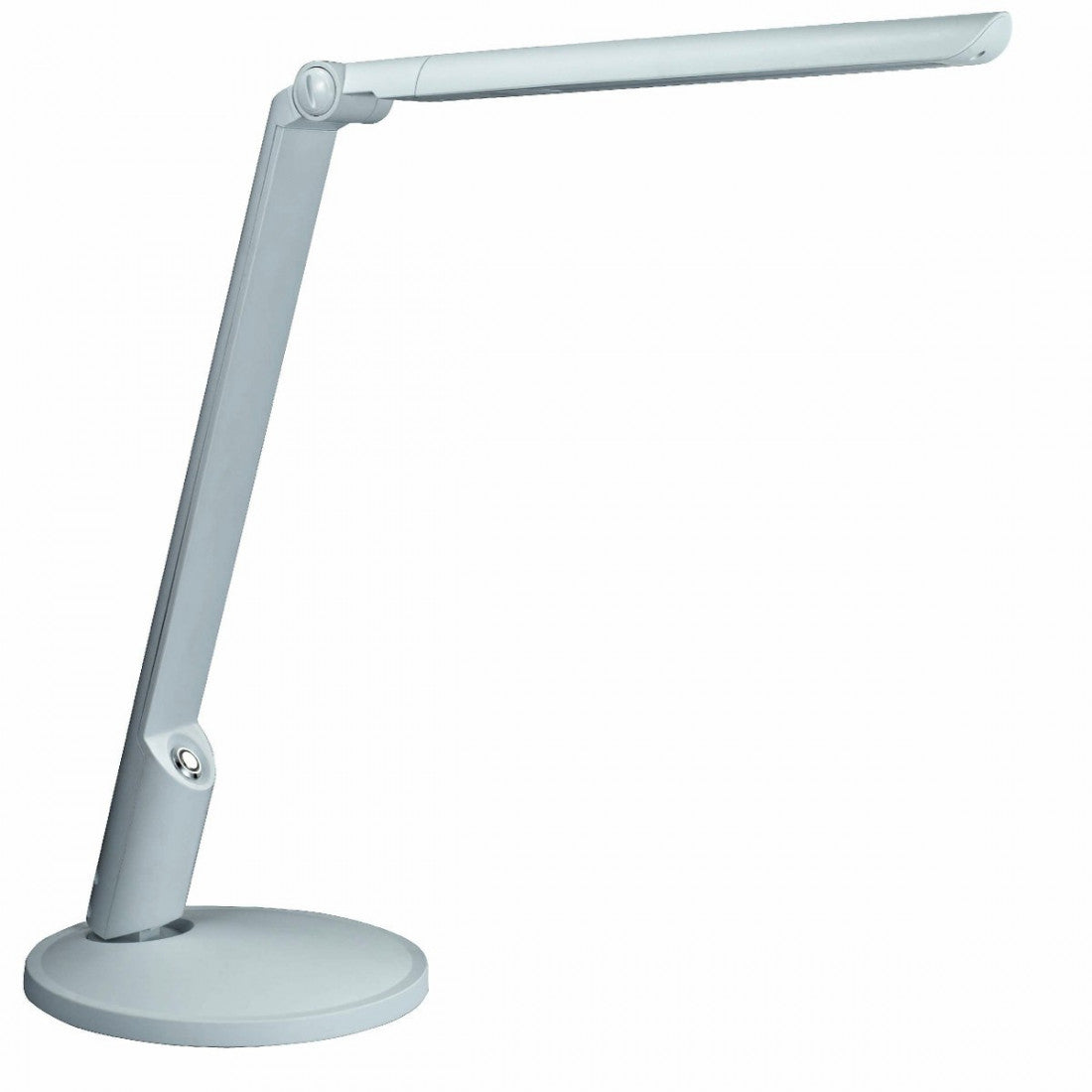 Abat-jour illuminando estra 9w led 3000°k 750lm abs dimmerabile lampada tavolo scrivania ip20, colore bianco