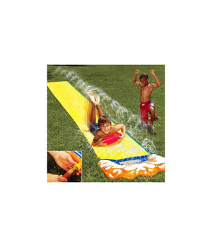 Acqua Scivolo Ferroviario 488 X 71 Cm Gioco Piscina Esterno Giardino Water Zone         