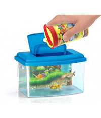 Acquario Rettangolare In Plastica Rigida 3 Litri Con Coperchio 22 X 16 X 14 Cm         