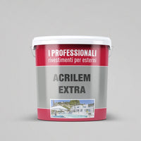 Rivestimento Acrilico Acrilem Extra Esterno - Litri 4 - Colore Grigio