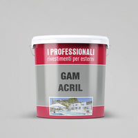 Pittura Protettiva Gam Acril Esterno - Litri 14 - Colore Grigio