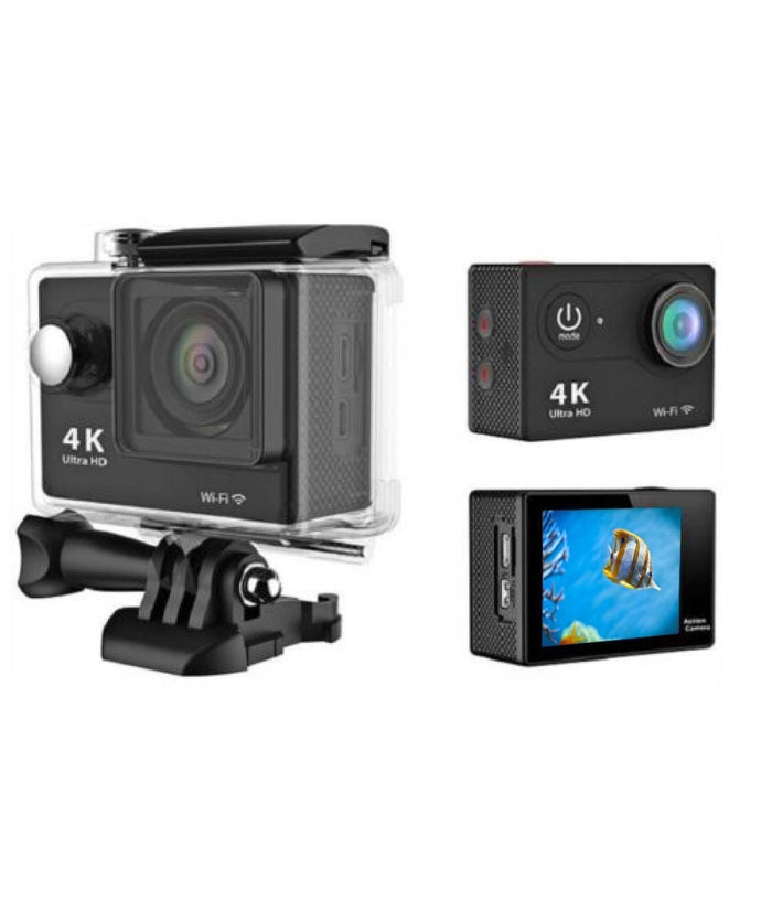 Action Camera 4k Ultra Hd Pro Cam Wifi Wireless Sport Go Videocamera Subacquea         