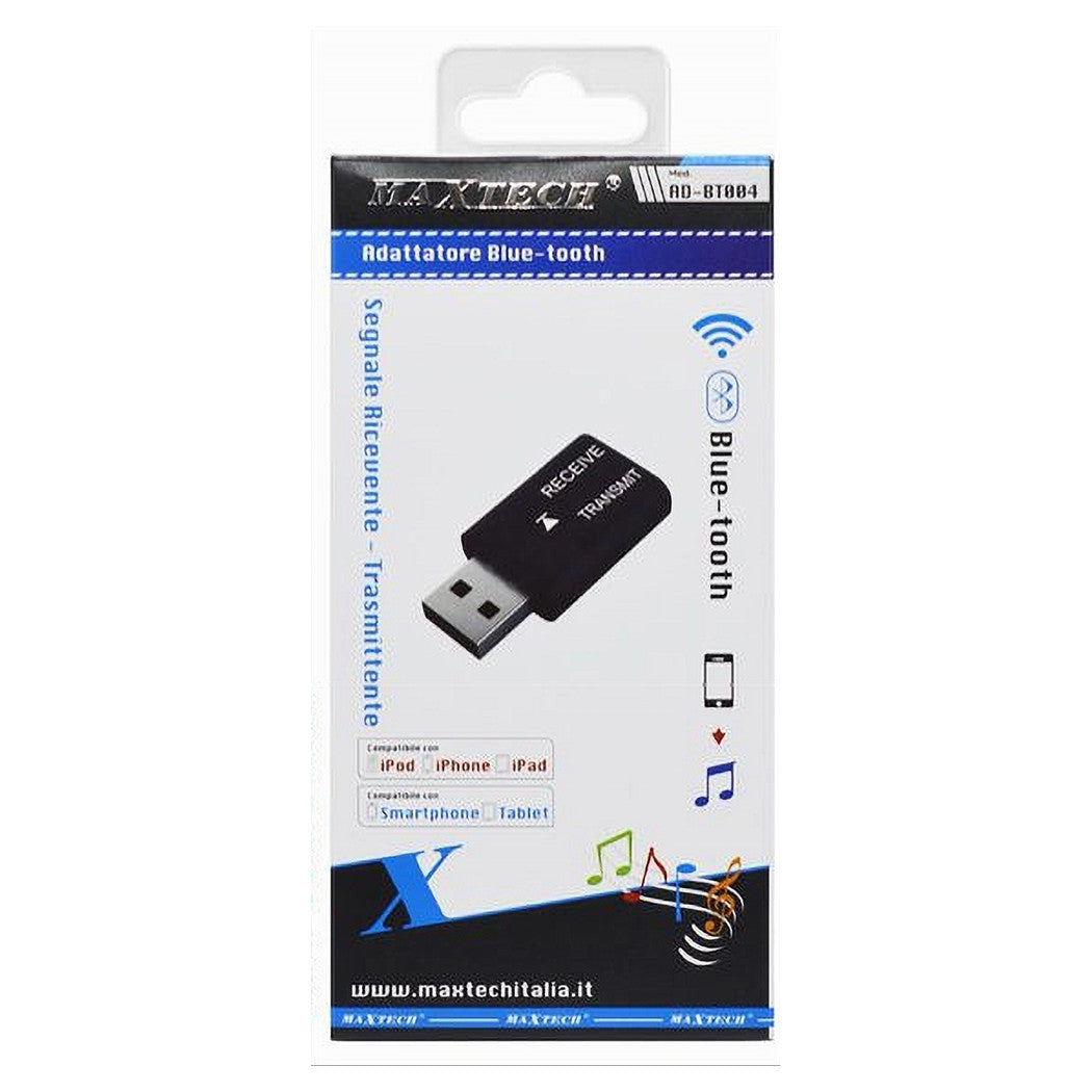 Adattatore Bluetooth Usb Audio Segnale Ricevente-trasmittente Wireless Ad-bt004         