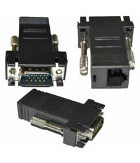 Adattatore Da Vga Maschio A Rj45 Lan Vga-lan Connettore Monitor Computer         