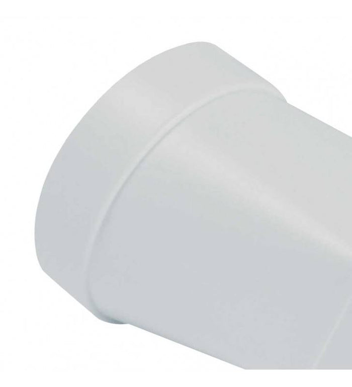 Raccordo a t rettangolare tondo 55x110-100 bianco per cappe cod 77753