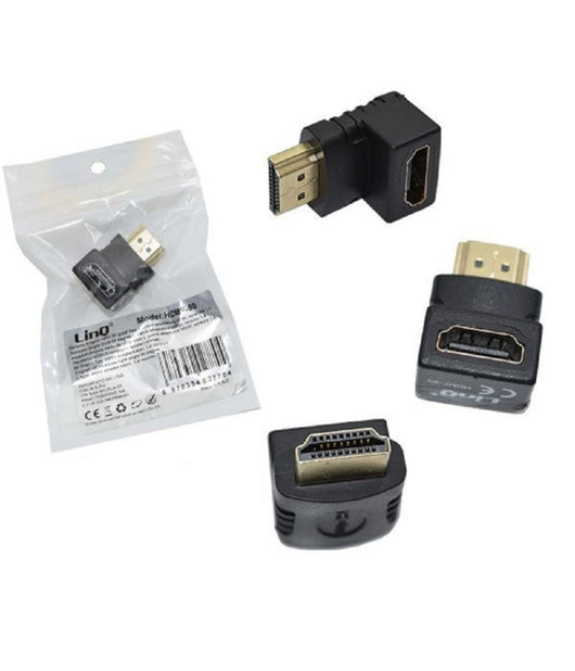 Adattatore Video Da Hdmi Maschio A Hdmi Femmina 90°gradi Angolare Destro Hdmf-90         