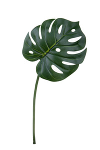 Set 12 Foglia Artificiali Monstera 64 cm