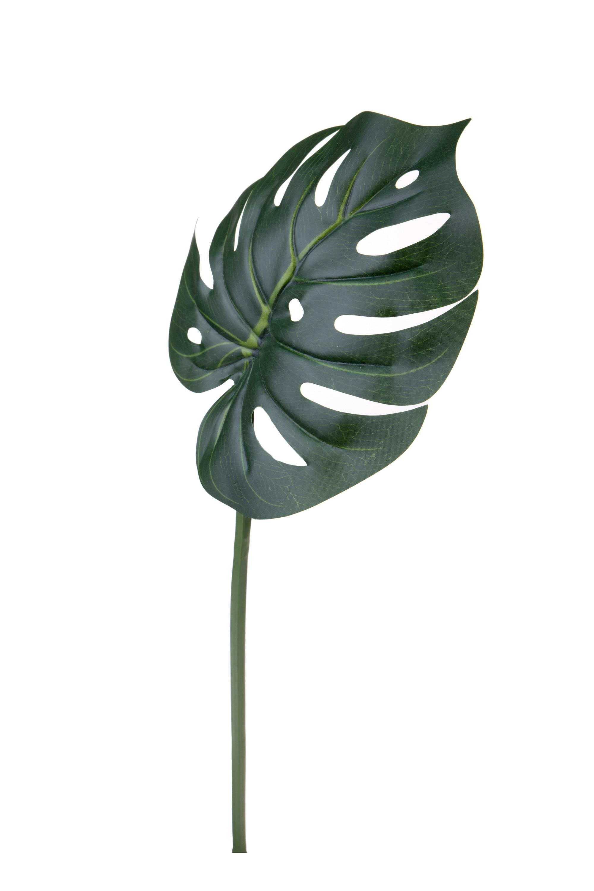 Set 12 Foglia Artificiali Monstera 64 cm