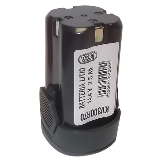 batteria ricambio 14,4v 2,5 ah - litio 604090nlm