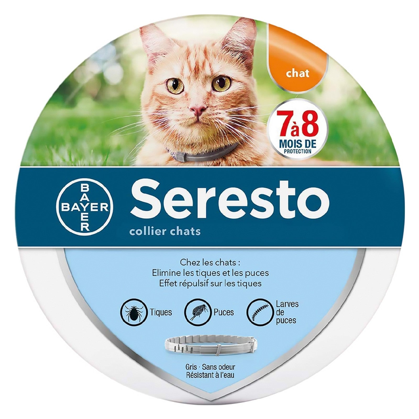 Collare Antiparassitario 'Seresto' Per Cani Oltre 8 Kg Cm. 70