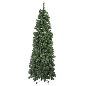 Albero monte Vettore slim verde 1217 rami cm ø84h240