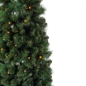 Albero pieghevole verde 793 rami 150 led cm ø74h180