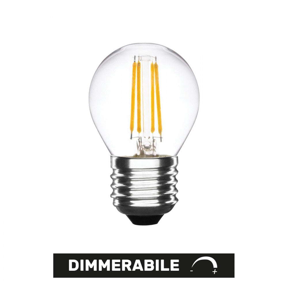 Alca power lampada classica dimmerabile a led da 5w 500lm 2700k e27