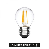 Alca power lampada classica dimmerabile a led da 5w 500lm 2700k e27