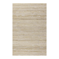 Tappeto In Bambù Naturale, Antiscivolo Beige 80x150 cm