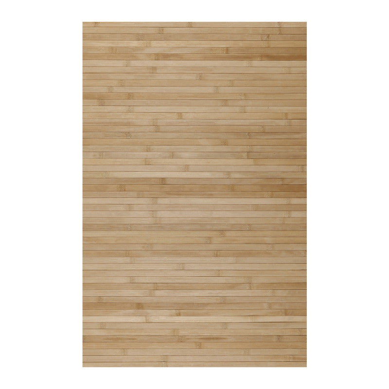 Tappeto In Bambù Naturale, Antiscivolo Marronechiaro 50x140 cm