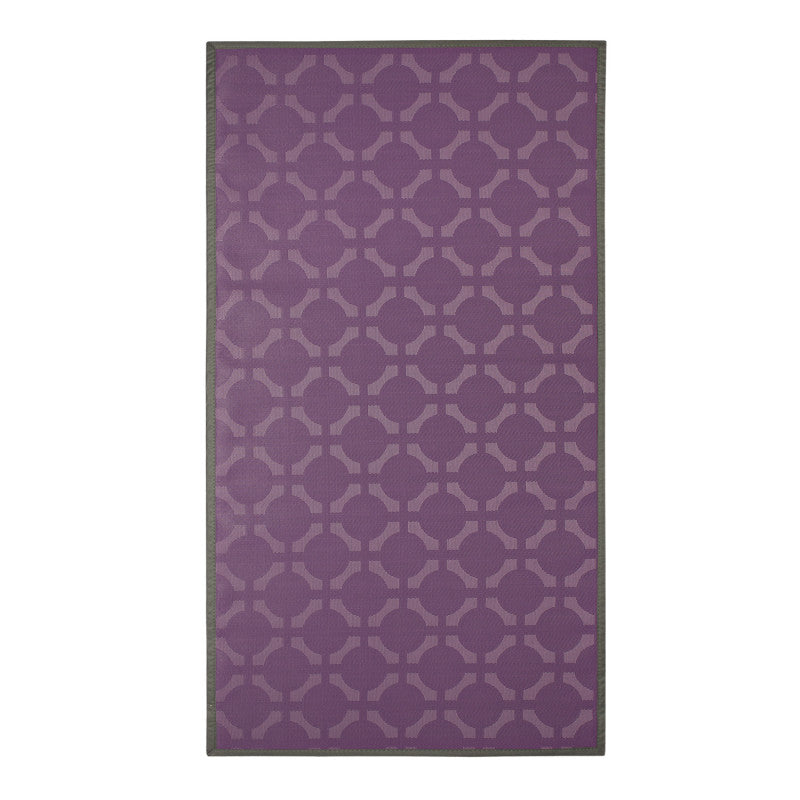 Tappeto vinile Deblon Basic, tappeto in PVC antiscivolo e resistente Geomviola 120x180 cm