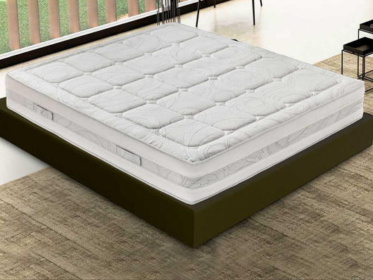 Materasso Singolo 80x190 memory foam , altezza 29 cm, 5cm di memory foam, sfoderabile, ortopedico, anatomico  