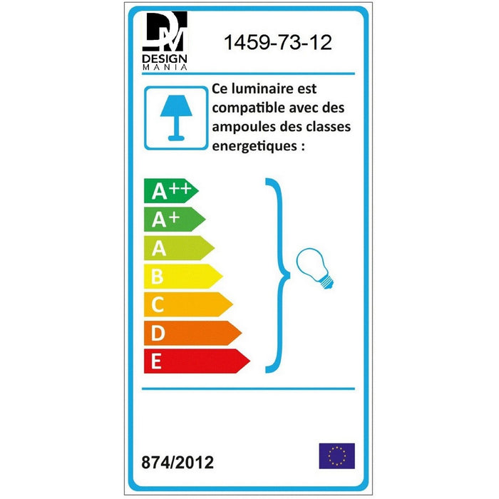 Lampada a Soffitto Como, Legno, Metallo, 62x17x9 cm, EPIKASA