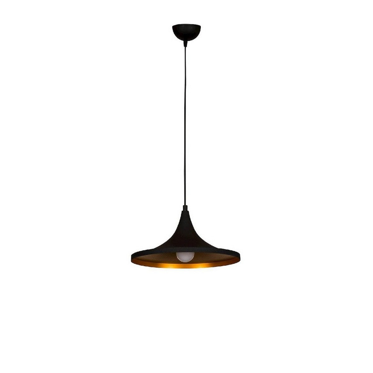 Lampada a Sospensione Varese, Nero, Metallo, 36x36x113 cm, EPIKASA