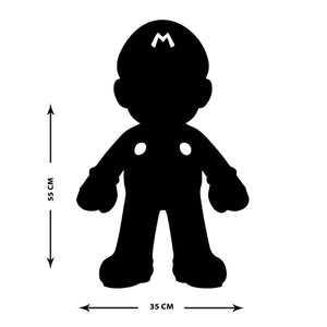 Decorazione in Metallo Super Mario 3, Nero, Metallo, 35x1,5x55 cm, EPIKASA