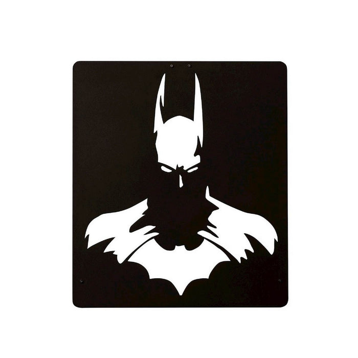 Decorazione in Metallo Batman 2, Nero, Metallo, 42x1,5x48 cm, EPIKASA