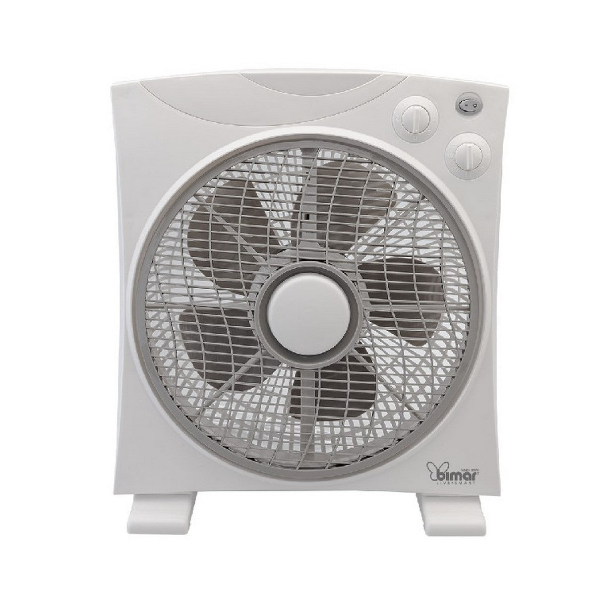 Ventilatore Box Espero, Bianco, Plastica, 38,5x44,5x15,3 cm, BIMAR