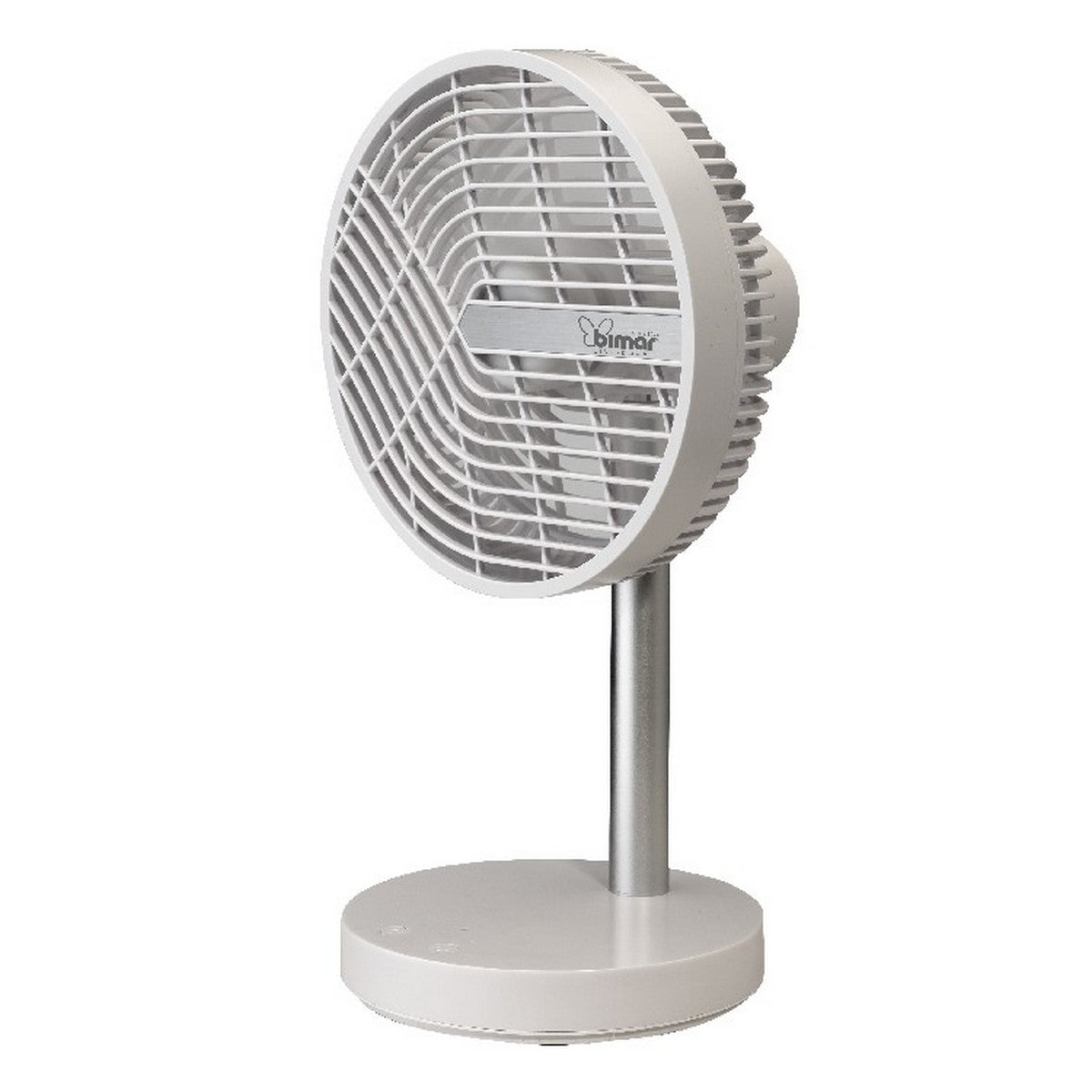 Ventilatore da Tavolo Ostro, Bianco, Plastica, 20,2x37,8x19,8 cm, BIMAR