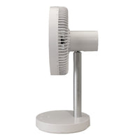 Ventilatore da Tavolo Ostro, Bianco, Plastica, 20,2x37,8x19,8 cm, BIMAR