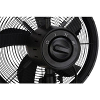 Ventilatore da Tavolo Brunale, Nero, Metallo, 35x55x26 cm, BIMAR