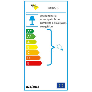 Lampada a Sospensione Tuba, Bianco, Vetroresina, 90x90x125 cm, EPIKASA