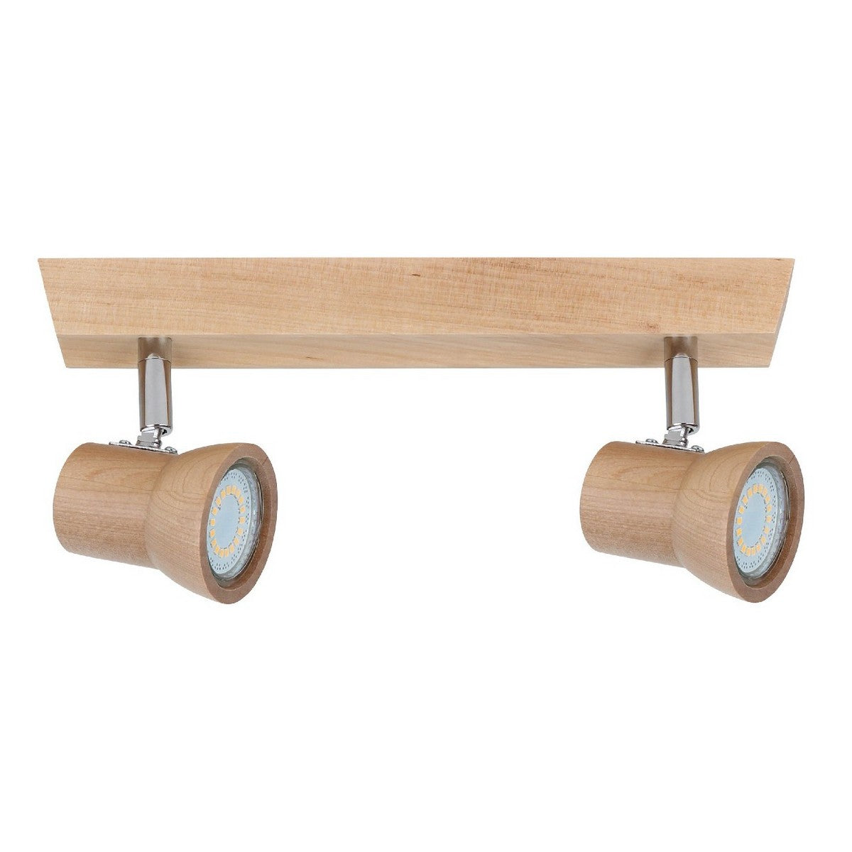 Lampada a Soffitto Venla, Marrone, Legno, 29,5x6,2x12,5 cm, EPIKASA