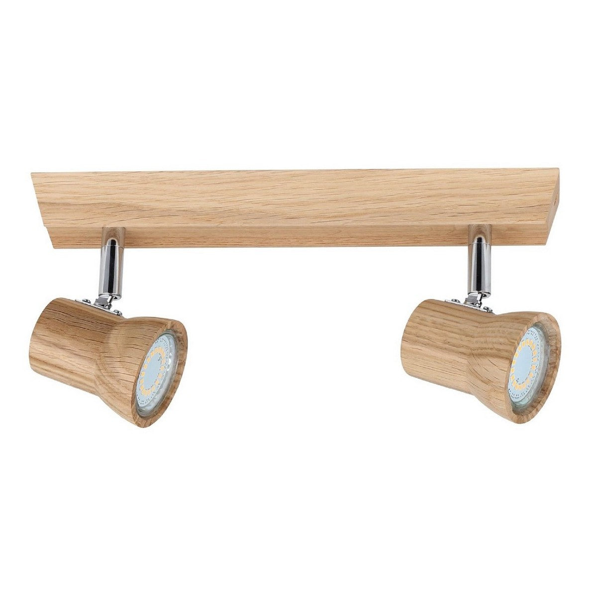 Lampada a Soffitto Venla, Marrone, Legno, 29,5x6,2x12,5 cm, EPIKASA