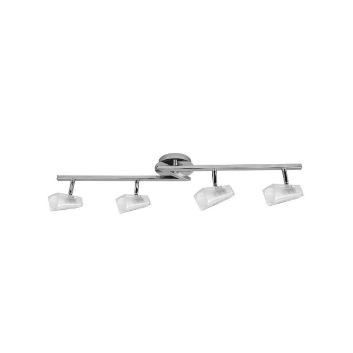 Lampada a Soffitto Ariel, Argento, Metallo, 74,5x16,5x14 cm, EPIKASA