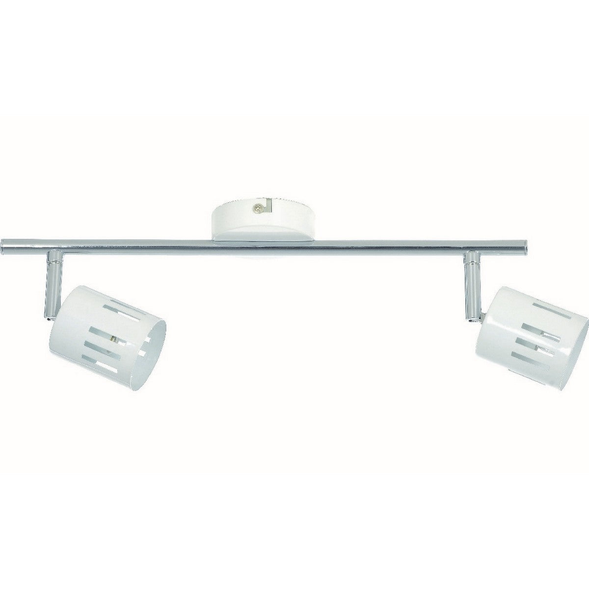 Lampada a Soffitto Ulrika, Bianco, Metallo, 42x10x14 cm, EPIKASA