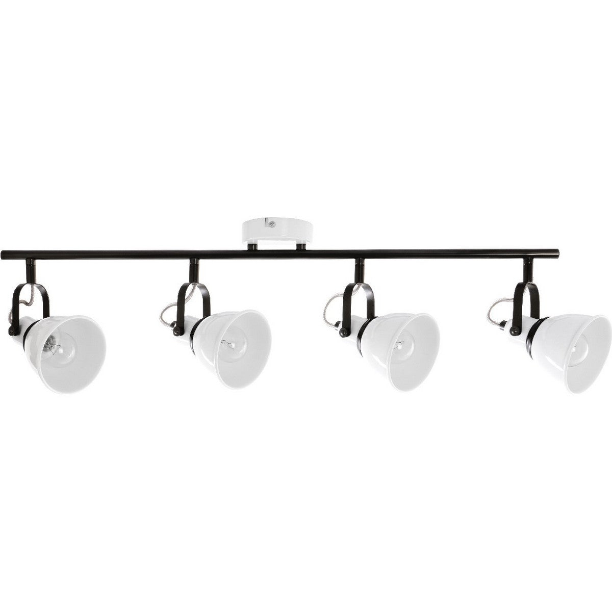 Lampada a Soffitto Bingo, Bianco, Metallo, 69x18,5x18,5 cm, EPIKASA