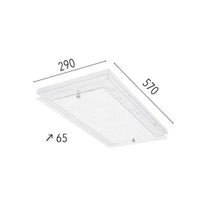 Lampada a Soffitto Finn, Marrone, Legno, 57x29x6,5 cm, EPIKASA