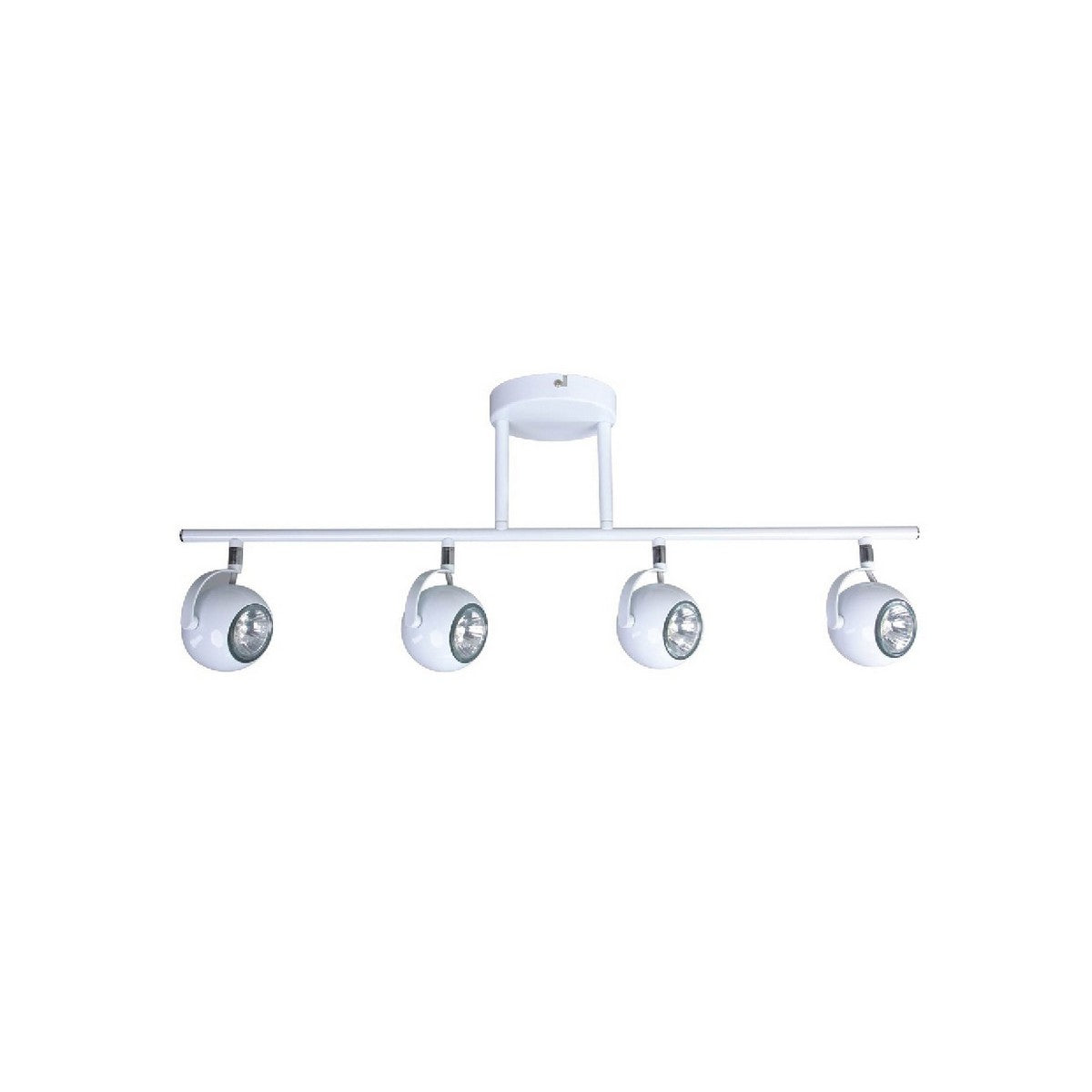 Lampada a Soffitto Lea, Bianco, Metallo, 70x12,5x29,5 cm, EPIKASA