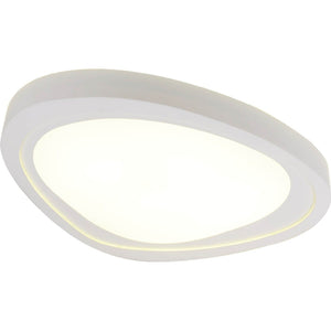 Lampada a Soffitto Cloud, Bianco, Acrilico, 82x105x10 cm, EPIKASA