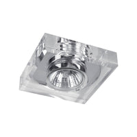 Lampada a Soffitto Marta, Argento, Metallo, 10x10x2,5 cm, EPIKASA