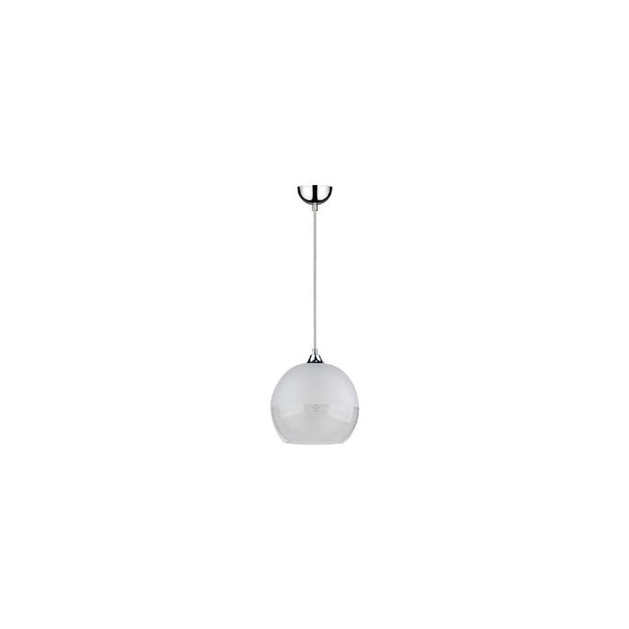 Lampada a Sospensione Fair, Argento, Vetro, 76x10x14 cm, EPIKASA