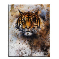 Stampa su Tela Tigre, Arancione, Poliestere, 45x3x70 cm, EPIKASA