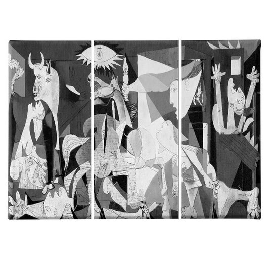 Stampa su Tela Guernica, Multicolore, Poliestere, 120x3x60 cm, EPIKASA