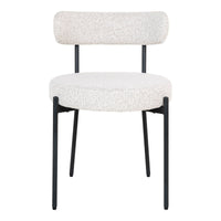 Set di 2 Sedie Badalona, Bianco, Poliestere, 49,5x47x72,5 cm, EPIKASA