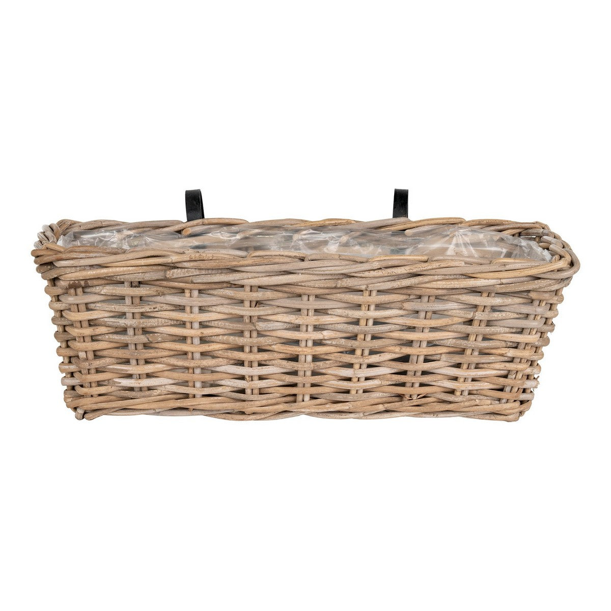 Vaso per Piante Batu, Marrone, Rattan, 20x60x23 cm, EPIKASA