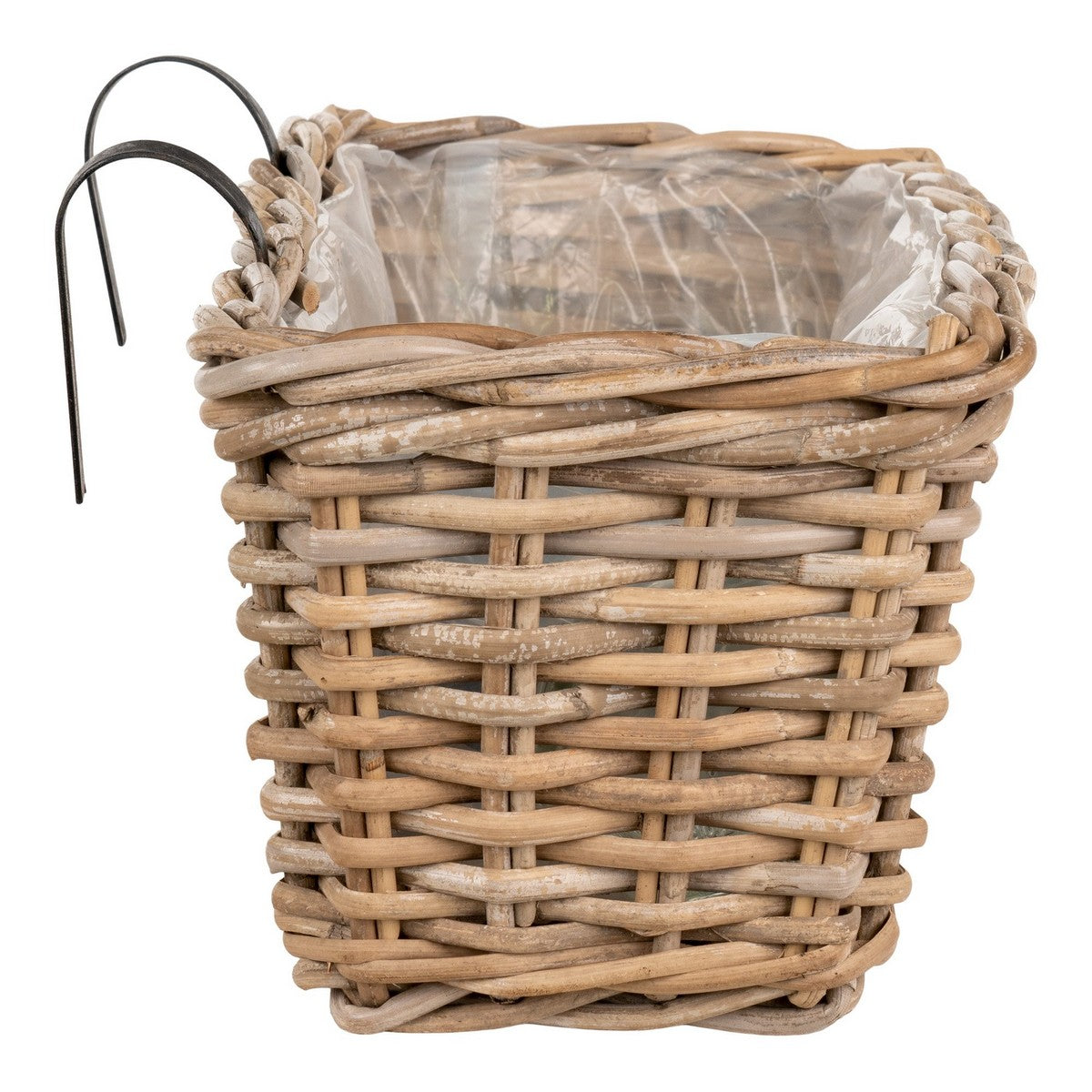 Vaso per Piante Batu, Marrone, Rattan, 20x60x23 cm, EPIKASA