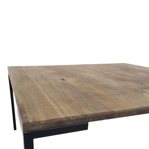 Tavolino Lugano, Marrone, Legno, 110x60x45 cm, EPIKASA