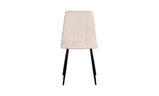 Set 2 Sedie Middelfart, Bianco, Poliestere, 55x44x86 cm, EPIKASA