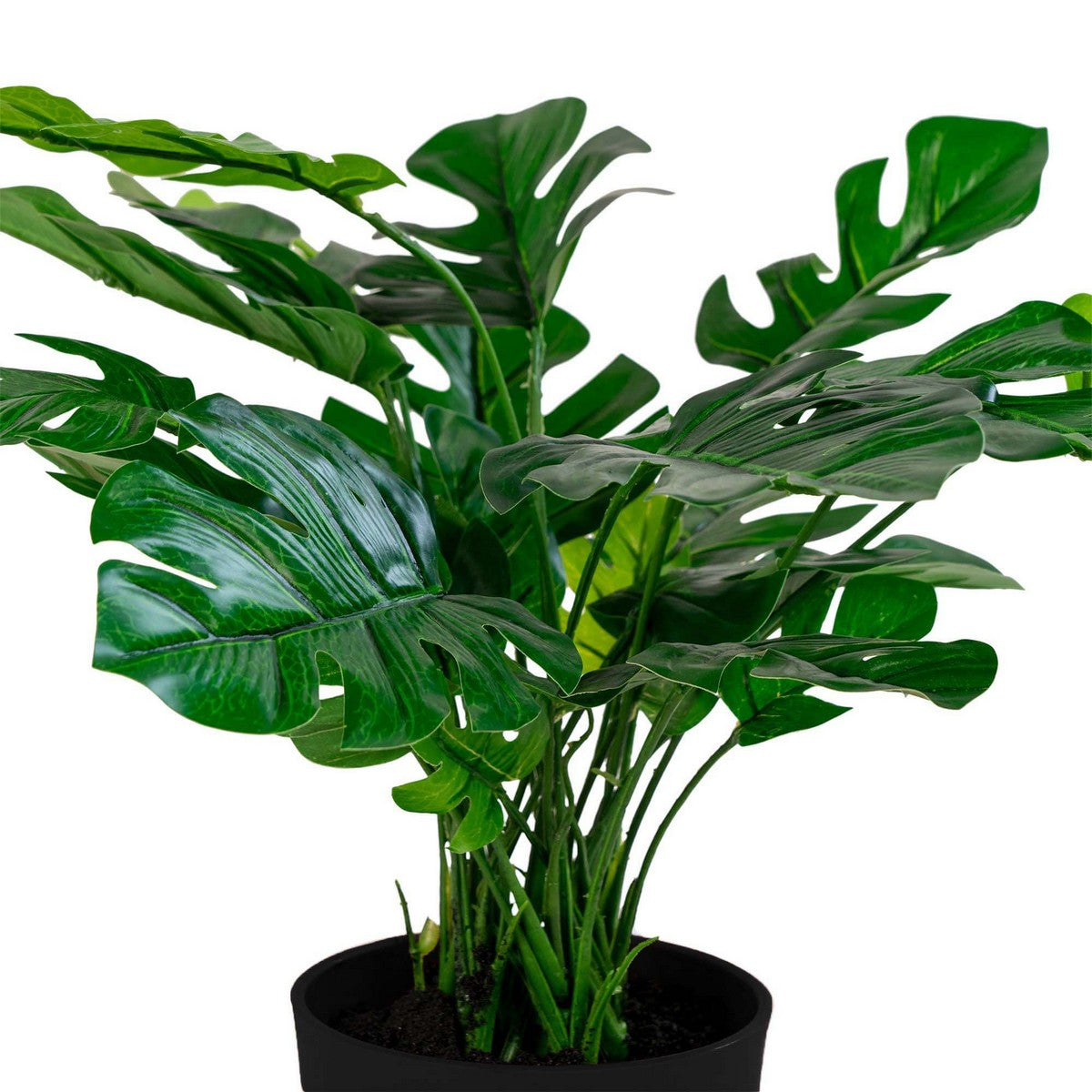 Pianta Artificiale Monstera, Verde, Polietilene, 40x40x45 cm, EPIKASA